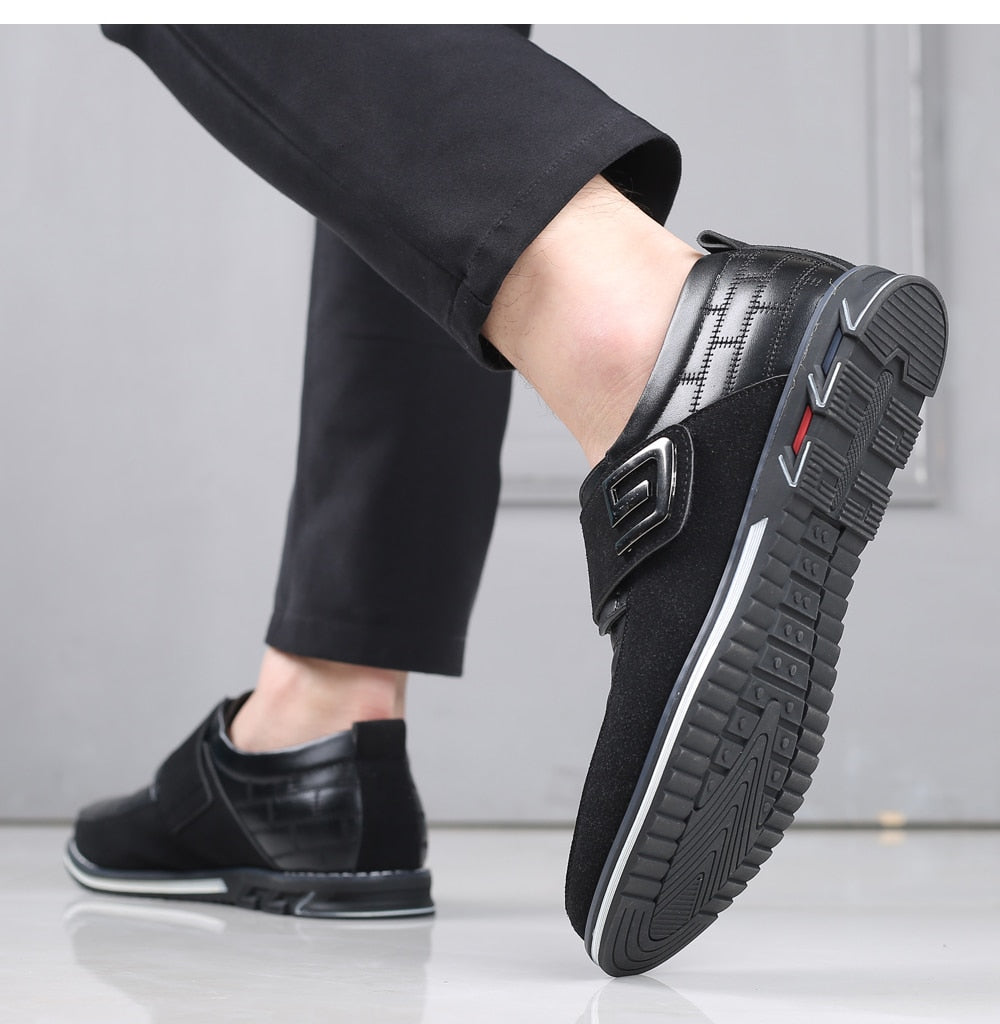 Szewska Sztuka - Oxford Classic – Męskie buty skórzane ortopedyczne eleganckie – czarne