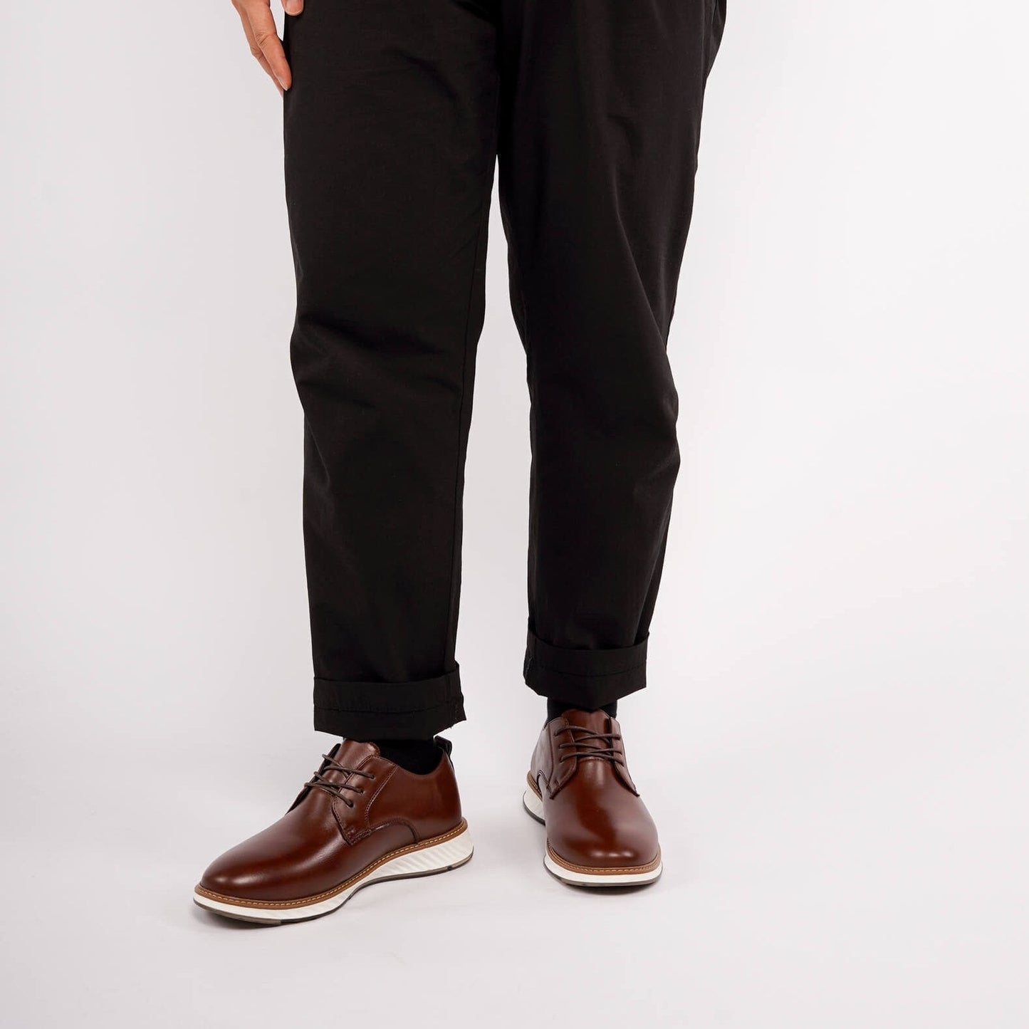 Szewska Sztuka - Grandeur – Buty ortopedyczne casual z skóry – czarne