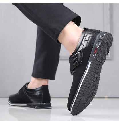 Szewska Sztuka - Oxford Classic – Męskie buty skórzane ortopedyczne eleganckie – czarne