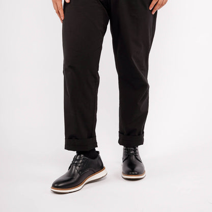 Szewska Sztuka - Grandeur – Buty ortopedyczne casual z skóry – czarne