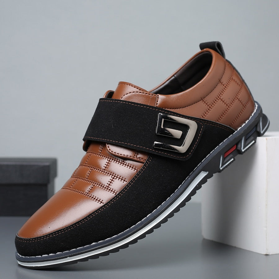 Szewska Sztuka - Oxford Classic – Męskie buty skórzane ortopedyczne eleganckie – brązowe