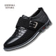Szewska Sztuka - Oxford Classic – Męskie buty skórzane ortopedyczne eleganckie – czarne