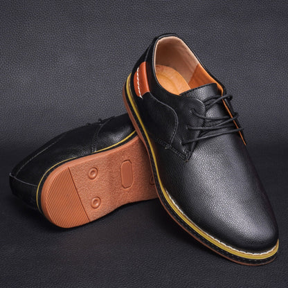 Szewska Sztuka - Piqûre – Eleganckie buty skórzane ortopedyczne – czarne