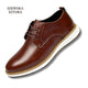 Szewska Sztuka - Grandeur – Buty ortopedyczne casual z skóry – brązowe