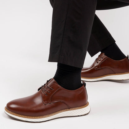 Szewska Sztuka - Grandeur – Buty ortopedyczne casual z skóry – brązowe